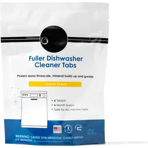 Dishwasher Cleaner Tabs - Lemon Scent
