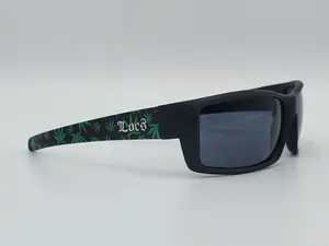 Locs Marijuana Dark Green Style Sunglasses For Men and Women 8LOC91108-MJ