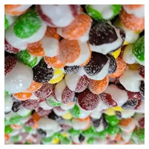 Sour Rainbow Busters, Freeze Dried Candy