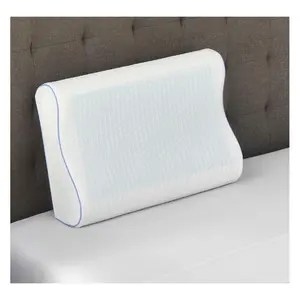 Bodipedic Cooling Gel Overlay Memory Foam Contour Bed Pillow Bodipedic Cooling Gel Overlay Memory Foam Contour Bed Pillow
