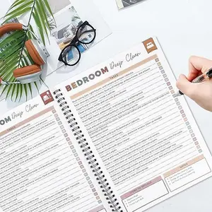 Household Daily Cleaning Schedule Planner, Cleaning Tasks Planner, 1 Count Cleaning Checklist Schedule Notebook, Cleaning Planner Notebook, Cleaning Routine, Office Stationery & Supplies summervibes