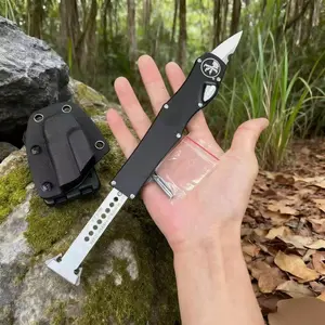 Halo VI Tool D2 Blade, Manual Open, T6 Aluminum Handle Suitable for Outdoor Survival Men's Gifts, Christmas Gifts