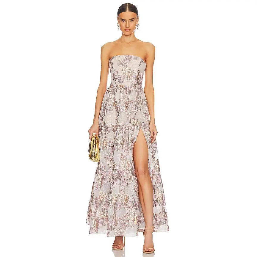 ELLIATT Halite Maxi Dress in Pink