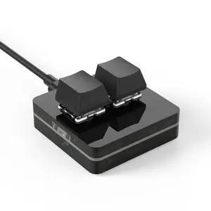 Macropad Macro Programming Keyboard RGB Mini Hot Swap Gaming Custom Knob Keypads Red Switch 3 Keys Knob For Photoshop Multimedia