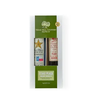 Texas Peach Vinaigrette Recipe Set