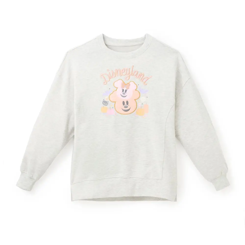 Disney Store Mickey and Minnie Mouse Jack-o'-Lantern Pullover Sweatshirt for Women – Disneyland