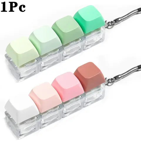 Keyboard Keycap Fidget Toy, Stress-Relieving Portable Keyboard Clicker Keychain, 1 Pc Fidget Toy for Anxiety, Stress Relief Fidget, Anxiety Fidgets, Stress Relief Tools, Stress Relief Aid, Stress Relief Fidgeting, Stress Relief Items