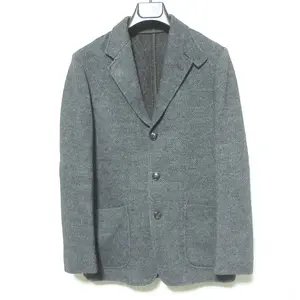 Pre-owned Giorgio Armani Tweed Small Leather Goods Armani Collezioni Tailored Jacket