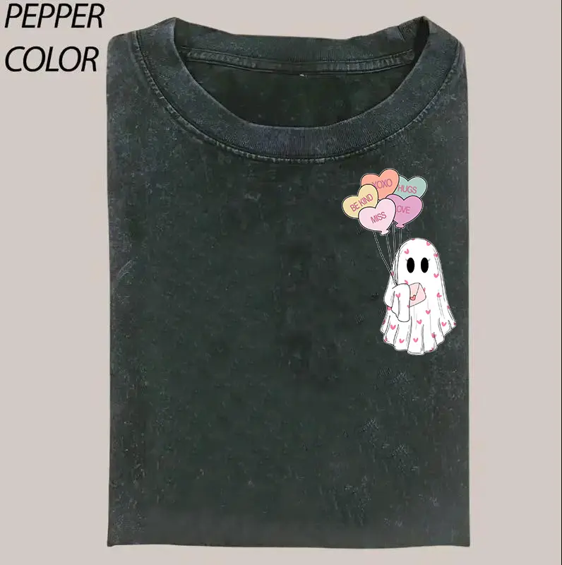 Cute Ghost Valentines Day Tshirt, Be My Boo Shirt, XOXO Shirt, Women Valentines Day Shirt, Heart Valentines Shirt, Love Shirt