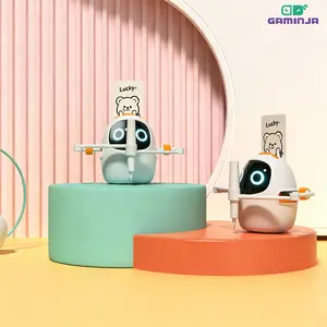 Interactive Drawing Robot for Kids Aged 3 and Up, Includes 220 Learning Cards and 12 Markers, Perfect Birthday Gift for Children