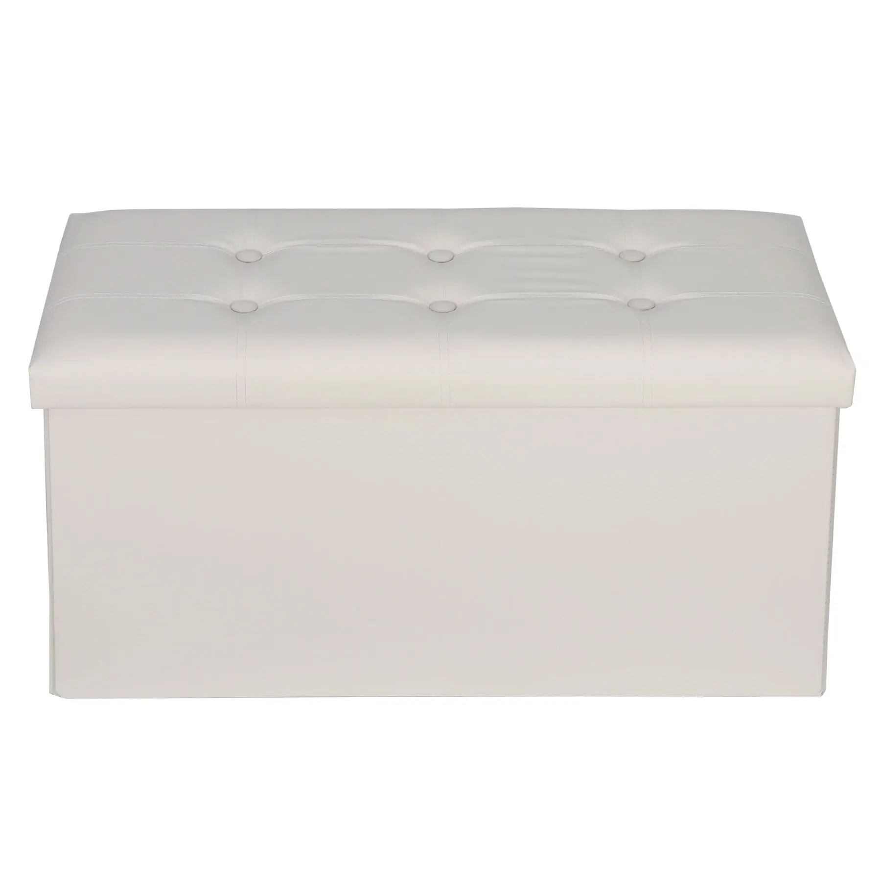 Zeny 30'' Rectangular Upholstered Storage Ottoman - Footstool with Storage, Padded Seat, 350lb Load Capacity, Easy Setup for Living Room, Bedroom
