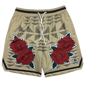 Heavy Gym Shorts- Warrior Rose by Wasco Trade