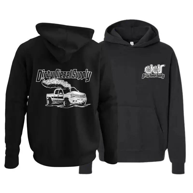 Print Dirty Diesel Supply Chevy Cateye Diesel Pickup Truck 2-Sides Hoodie, Vintage Unisex Hoodie, Trendy Hoodie, Gift for Men Women