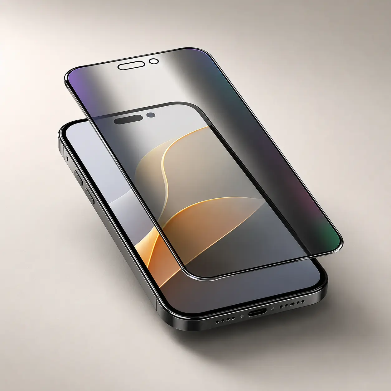Privacy Tempered Glass Screen Protector – Anti-Spy 9H Hardness Cover