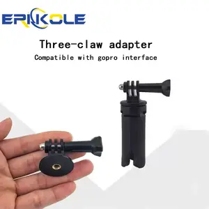 Tripod Mount for GoPro and DJI Action Camera Accessories with 1/4" Screw-fixed Universal Mount Adapter