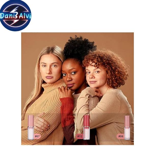 Velvet Matte Liquid Lipstick Set - 12Pcs Waterproof Long Lasting Quick-Drying Non-Stick Cup Nude Lip Stain Kit for Women - Set A - Glossy Makeup Lipgloss Cosmetic