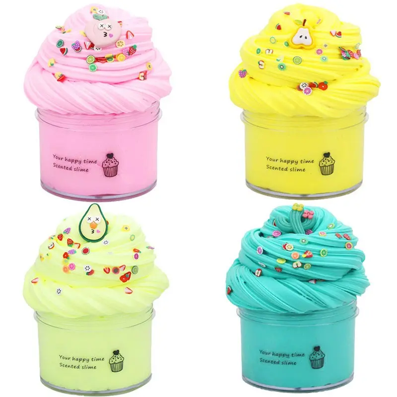 4-piece combo set Cloud-soft butter texture! 4-color cotton slime set, super stretchy and stress-relieving sensory slime kit. 4-piece combo set Cloud-soft butter texture! 4-color cotton slime set, super stretchy and stress-relieving sensory slime kit.