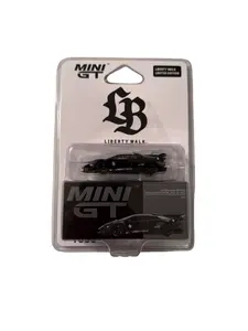 MiniGT 1:64 Lamborghini LB-Silhouette Works Murcielago GT Evo Black - LBWK Store Exclusive Blister #1053