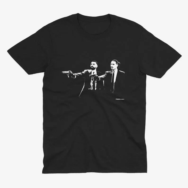 Mo Salah & Darwin Nunez Pulp Fiction Style T Shirt | Liverpool T Shirt | LFC | Liverpool FC T Shirt | Scouser | Anfield | Liverpool Fan