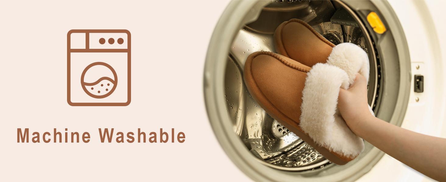 【Litfun】 Women's Fuzzy Slippers Cloud Memory Foam Waterproof Upper Autumn Winter House Shoes Non Slip Platform Short Plush Warm Bedroom Slides Indoor Outdoor Walking Shoes Great Gift Choice cozy lightweight comfortable