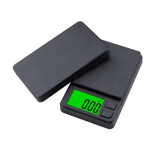 T2-Mini Pocket Balance Scale 500g 0.01g LCD Display, Digital Gram Food & Jewelry Weighing, 1000g 0.1g Accuracy, Backlit Screen, Digital Kitchen Scale