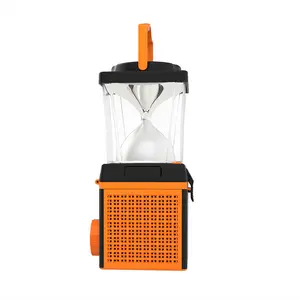 Salt Water Lamp LED Emergency Lantern Battery-Free Eco-Friendly 350 Lumens Cool White Light for Camping Emergencies USB Output Compact Lightweight Durable