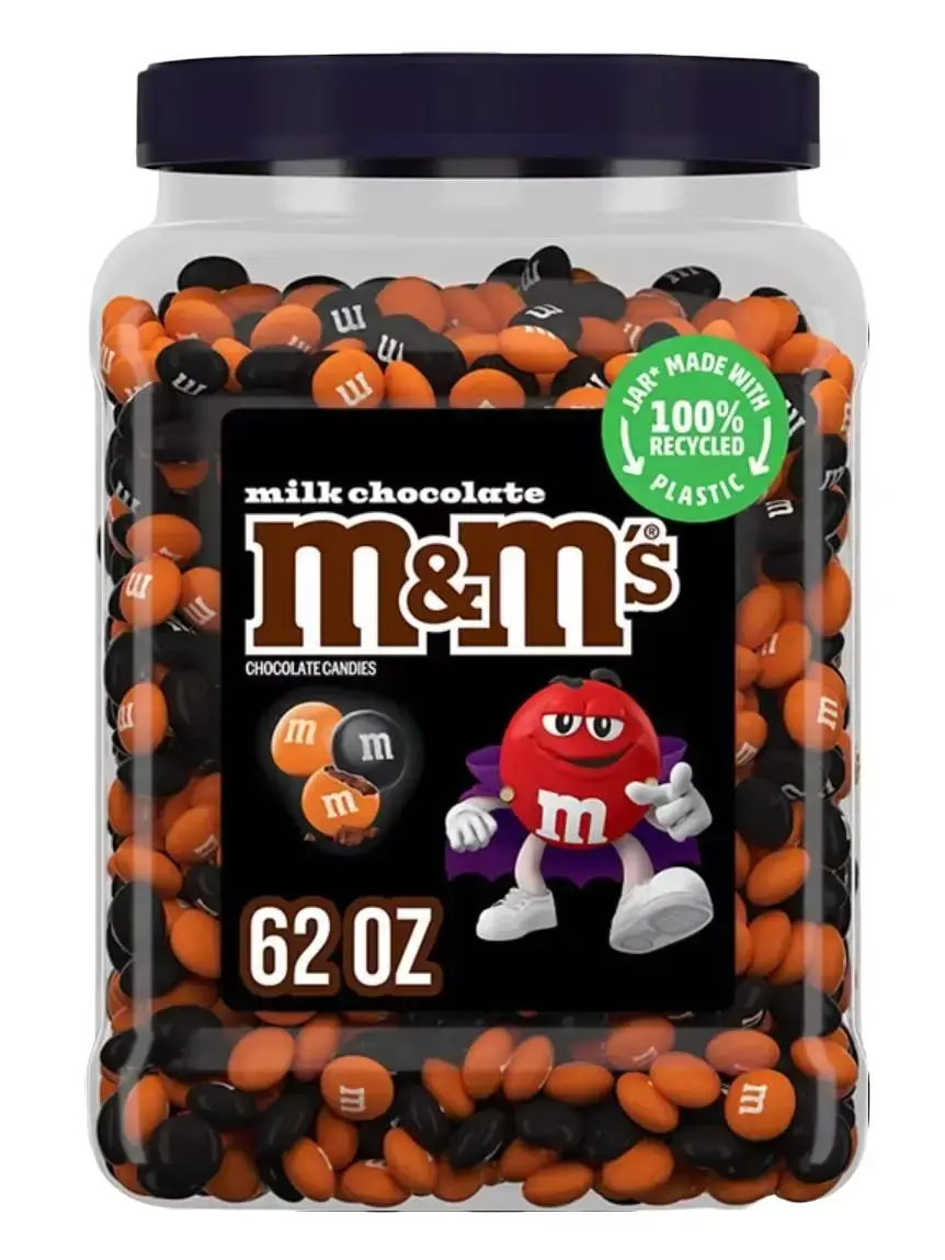 M&M'S Milk Chocolate Halloween Candy, 62 oz.