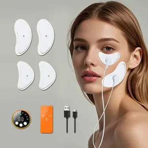 Face Mask Massager - Facial Lifting Mini Massage Device To Lift The Jawline and Eye Area, Tighten Skin, Portable Rechargeable, Facial Beauty Massagers