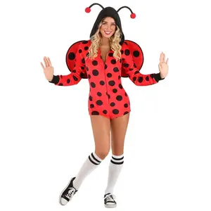 Women's Ladybug Costume Romper