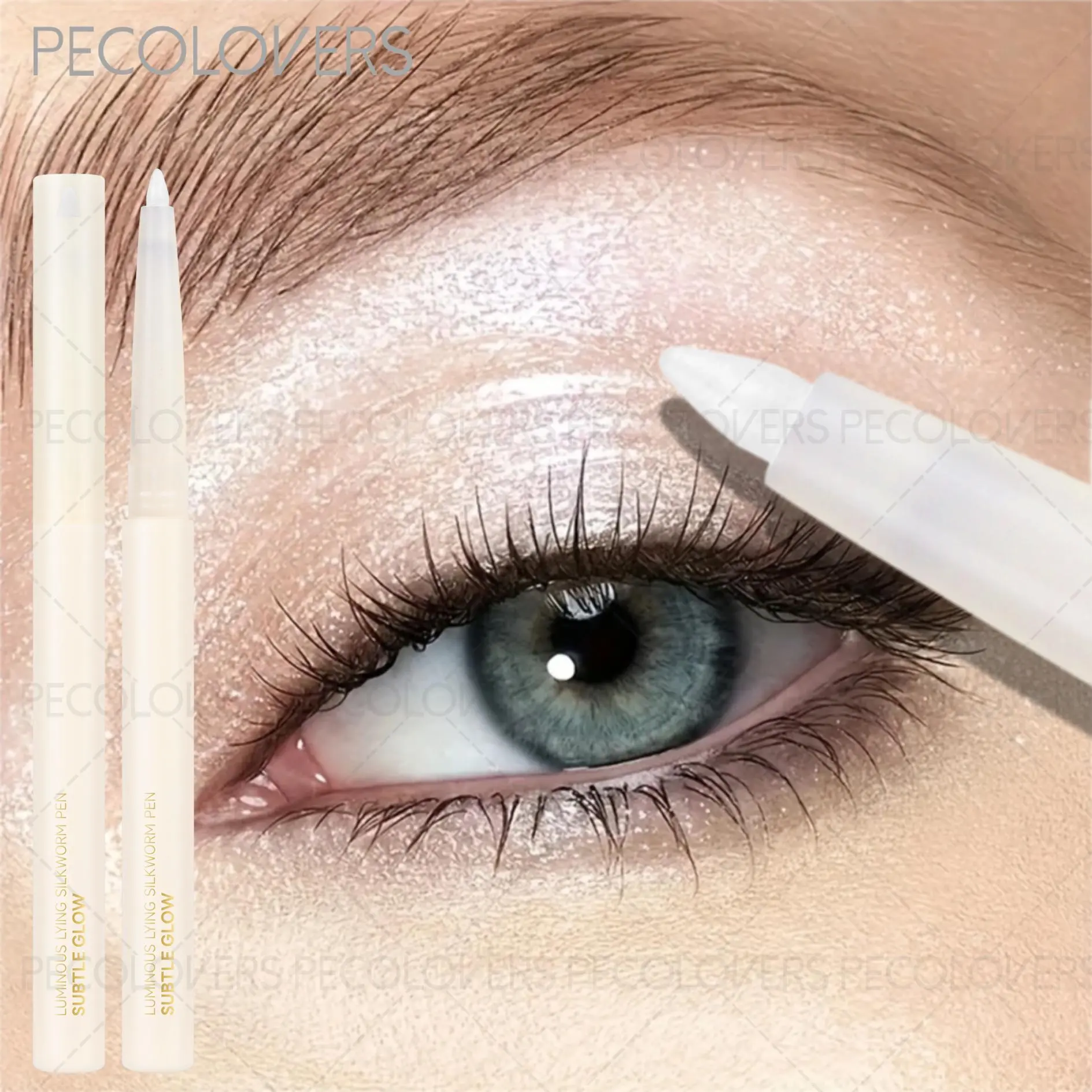 Diamond Eyeshadow Stick, Cosmetic Eyeshadow, Eyeshadow Pen, Long-lasting, Eyeshadow Highlighter, Natural Eye Makeup