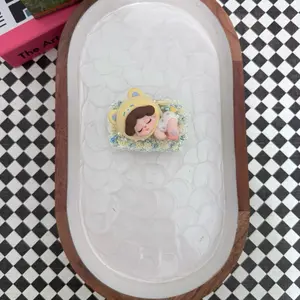 Mirror Phone clip/decoden cream