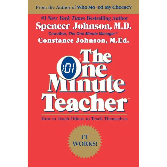 The One Minute Teacher by Constance Johnson [Paperback Book]