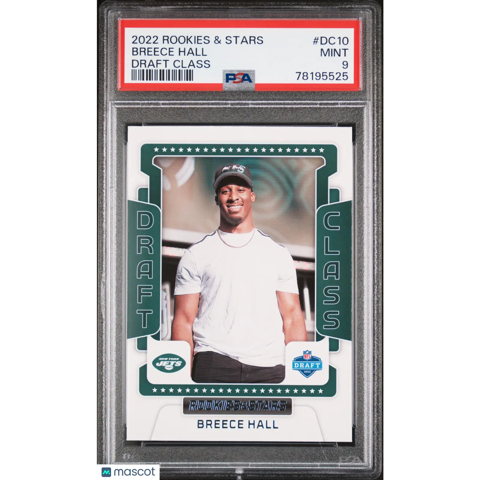 Breece Hall PSA 2022 Panini Rookies & Stars Draft Class #DC10 Draft Class 9