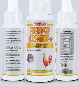 Ener-Gize Energy Booster for Rooster Natural Multivitamin Enerjet Farmalab Gallo