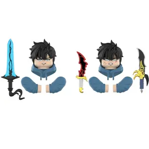 Solo Leveling Cheng Xiaoyu blocks figures: 6 Styles, Spherical Joint Arms, Unique Weapons, Highly Detailed, Anime toys