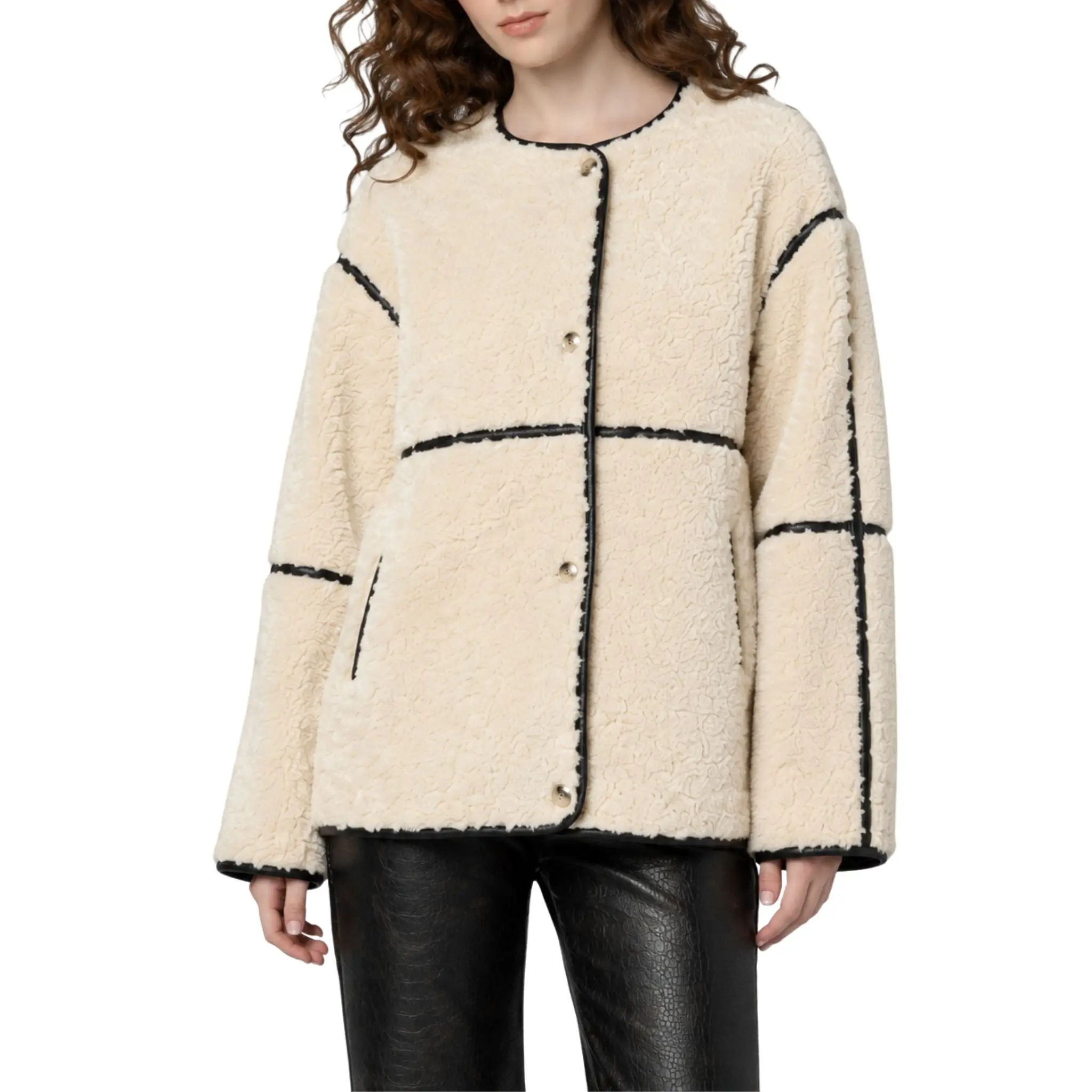 Sherpa Bonded Shearling Jacket