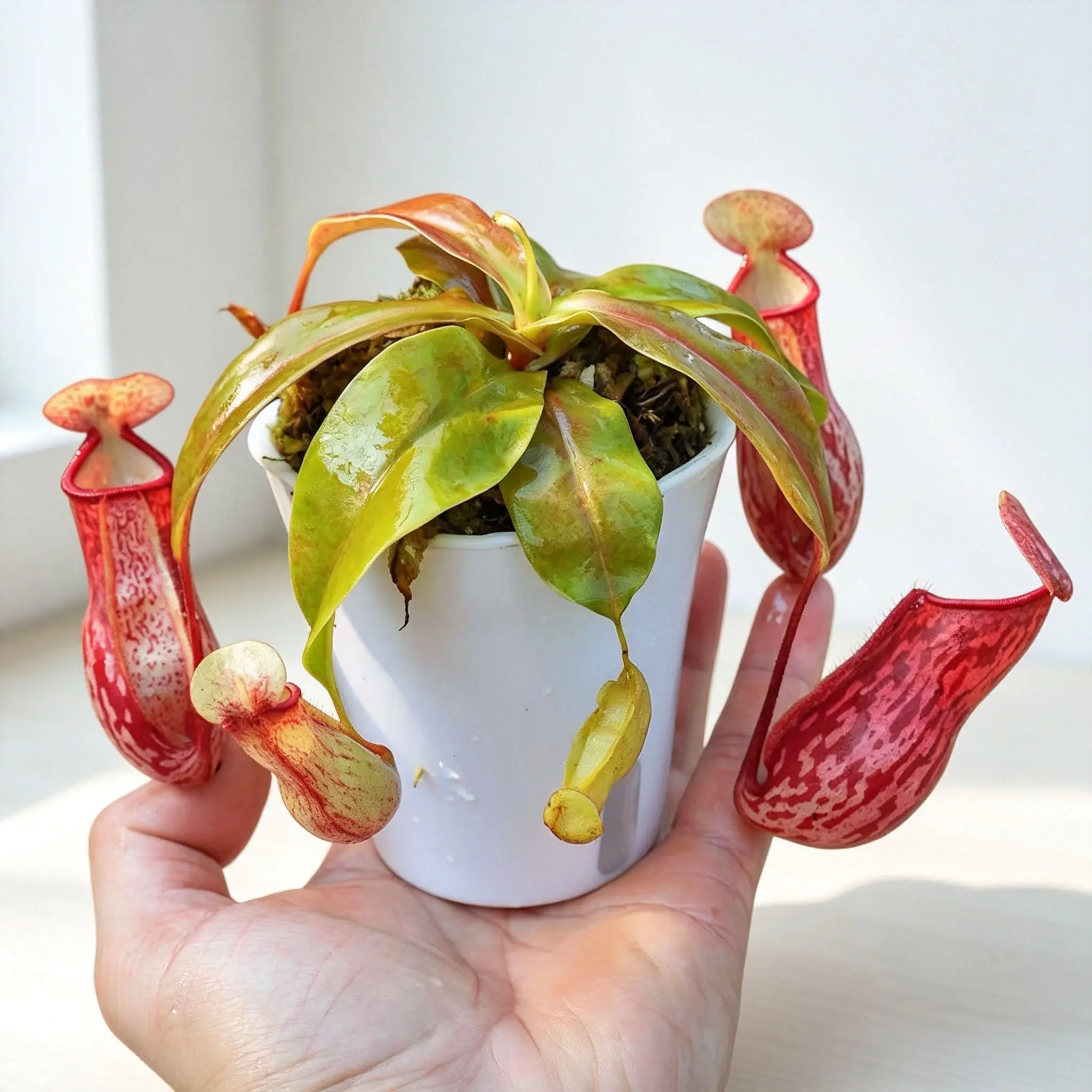 Nepenthes – Pitcher Plant, Hanging Houseplant for Indoor Decor