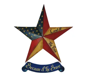 HomeRoots Land Of The Free Unf ramed Print Wal l Art