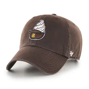 San Diego Padres '47 Ice Cream Helmet Clean Up Adjustable Hat - Brown