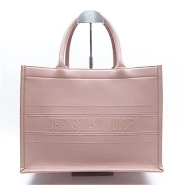Pre-owned Dior Calfskin Tote Bags CHRISTIAN Pink Tote Bag C ZY0000389079