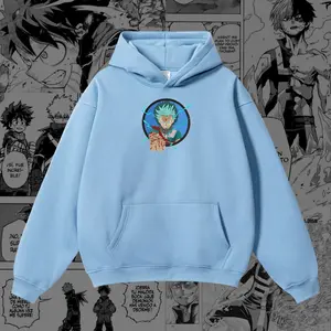 Izuku Midoriya Embroidered Hoodie | My Hero Academia Inspired