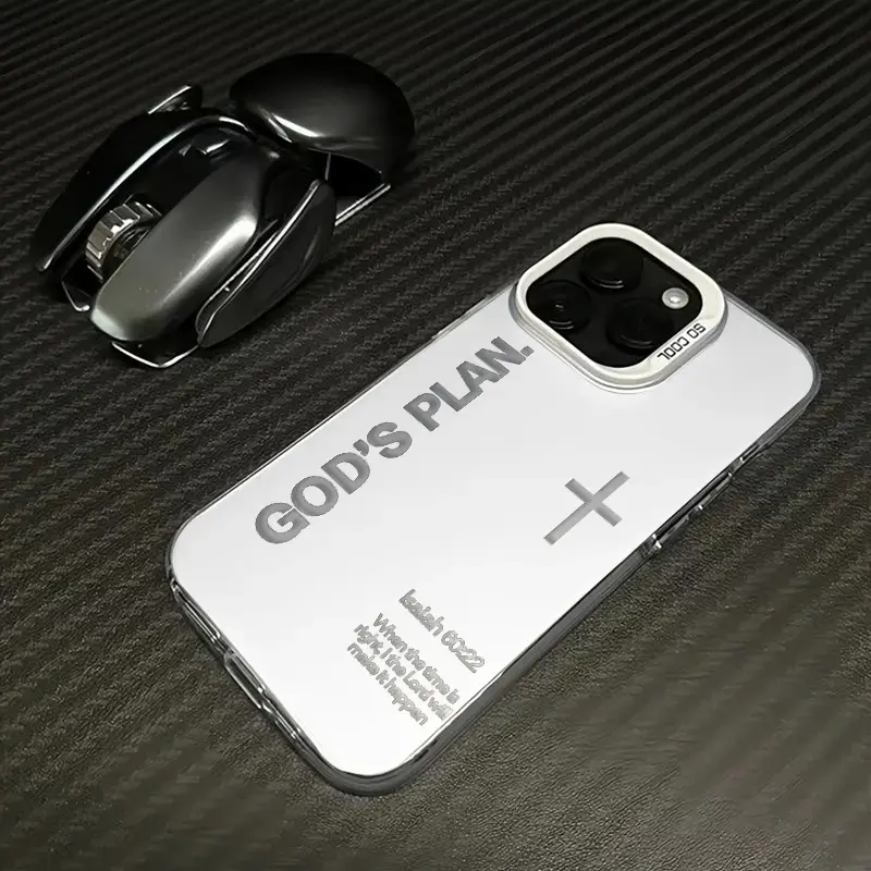 God's Plan Bible Verse iPhone Case | Isaiah 60:22 Christian Catholic Cross Shockproof Phone Cover for iPhone 17 16 15 14 13 Pro Max | Spiritual Faith Gift