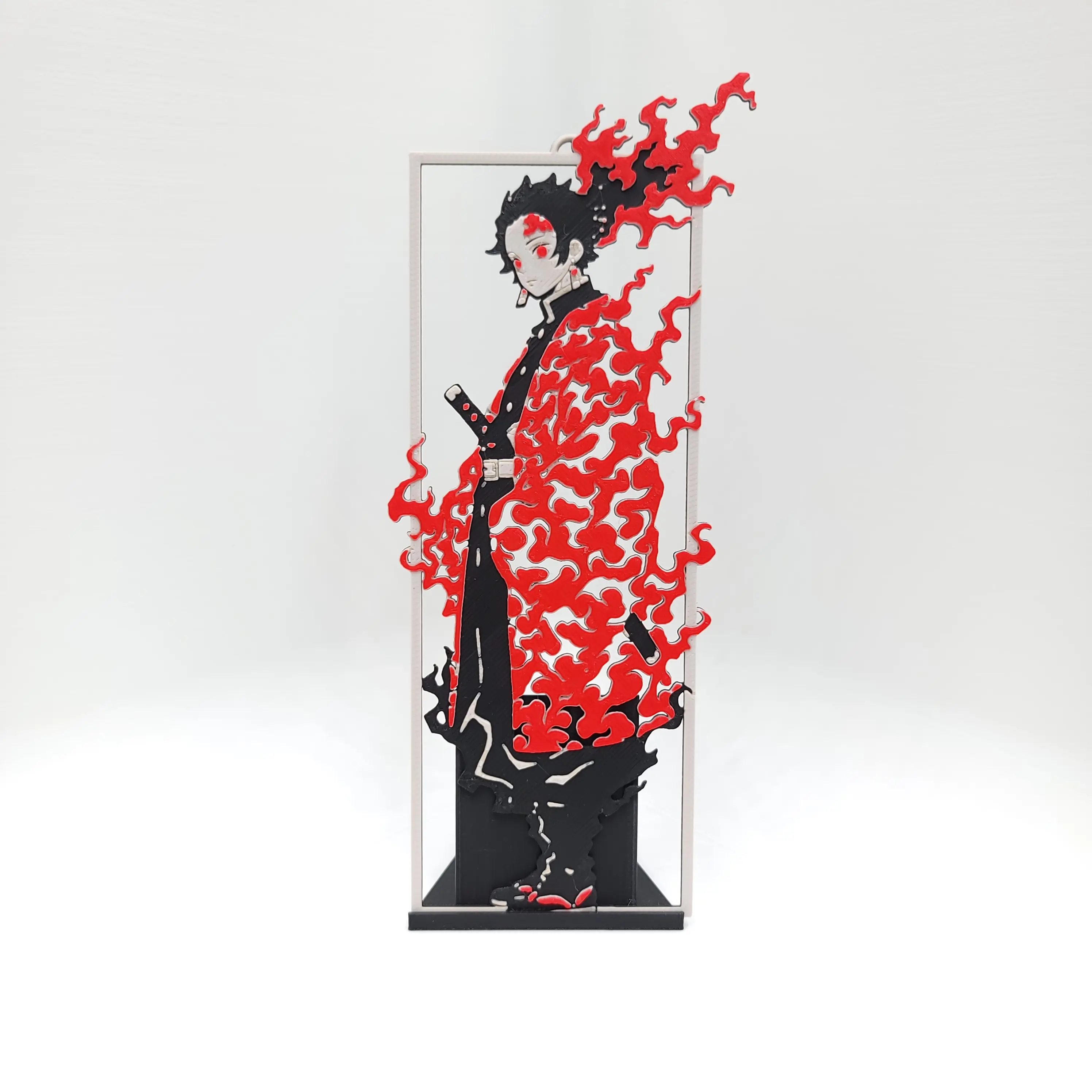 Flame Hashira Bookmark - 3D printed Flame kimono - TikTok Shop