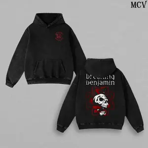 Breaking Benjamin Band Tee Washed – Vintage Heavy Cotton Oversize Unisex Rock Band T-Shirt, Sweatshirt & Hoodie, Retro Music Streetwear Top, Alternative Metal Merch Y2K Menswear for Fans