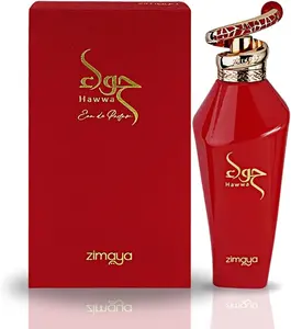 Zimaya Hawwa Red Eau de Parfum Spray for Women, 3.4 Ounce - Floral Fruity Gourmand Fragrance