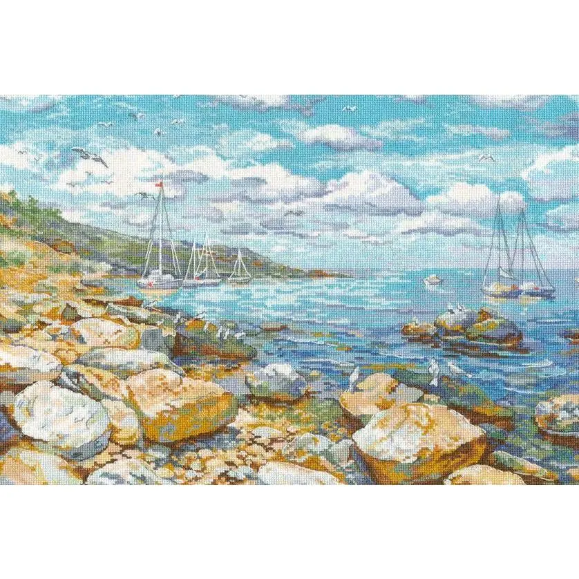 Crimean coast 1177 Counted Cross Stitch Kit