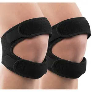 Unisex Breathable Sports Knee Brace Adjustable Honeycomb Design Patella Support Compression for Fitness Equipment Accessory Patellabands Leg Sleeve Knee Elbow Pads Knee Belt