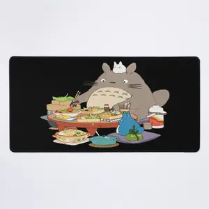 My Neighbor Totoro Eating Mouse Pad | Anime Mouse Pad Store