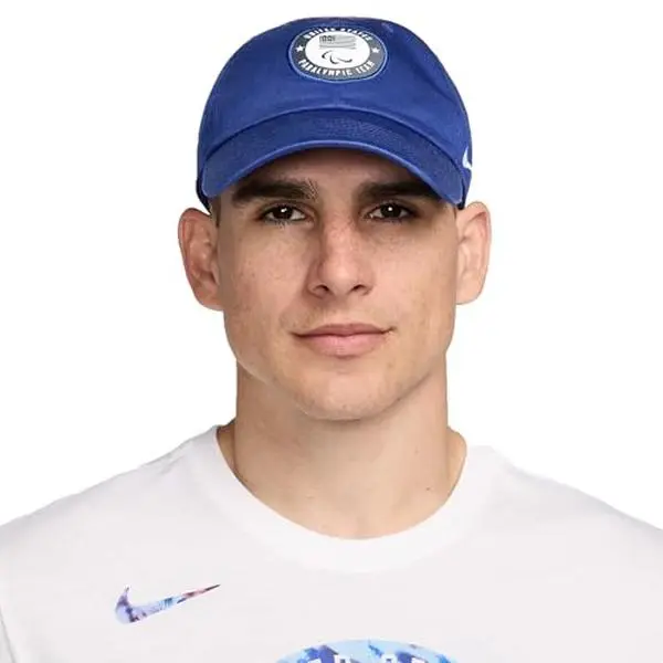 Nike Sportswear USA Paralympic Team Club Unstructured Cap Hat (US, Alpha, Small, Medium, Old Royal/White)