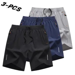 3-pack men’s quick-dry shorts — cooler than air conditioning; ice silk breathable shorts; summer essential sports shorts; quick-dry shorts